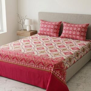 Ruby Bloom Bedsheet